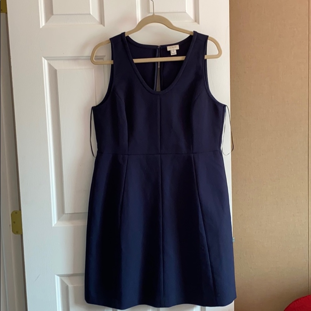 Blue j crew dress